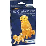 HCM Kinzel 3D Crystal Puzzle Zlatý…
