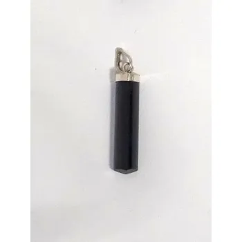 Šperk Přívěšek černý turmalín skoryl