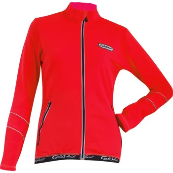 cyklistický dres Cycloschein Cycloschein ART 360 Cyklodres dámský, Lombardie, dlouhý rukáv, červený - 171