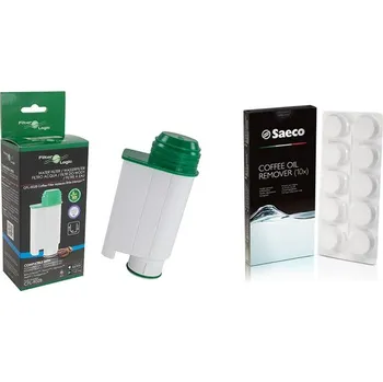Filtrace vody Filter Logic CFL-902B (za Brita Intenza+) + Saeco čisticí tablety do spařovací jednotky CA6704/99