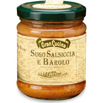Omáčka Sugo se salsicciou a vínem barolo 180g Gran Cucina