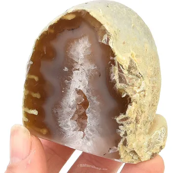Sběratelství Přírodní geoda z achátu (184g)
