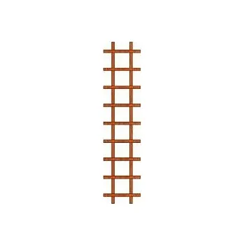 Opora na rostlinu Ozdobná dřevěná mřížka na zeď - Klasik 41x180 (Ozdobná dřevěná mřížka na zeď - Klasik 41x180)