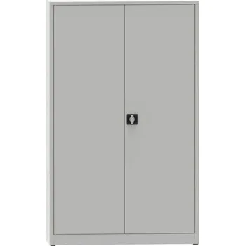 Univerzální kovová skříň, demontovaná, v x š x h: 1950x1200x400 mm, 4 police