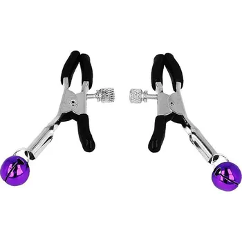 LOLO svorky na bradavky s rolničkami