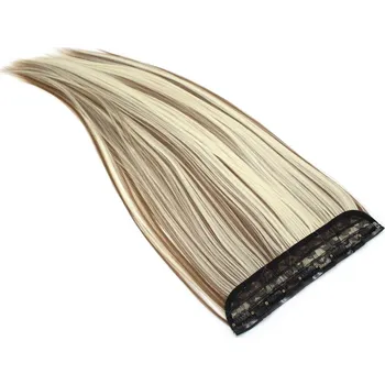 Příčesek Clip pás kanekalon 60cm rovný - světlý melír