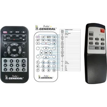 General CAYIN SP-01A, SP-08A, 265AI, 220Ci - náhradní dálkový ovladač