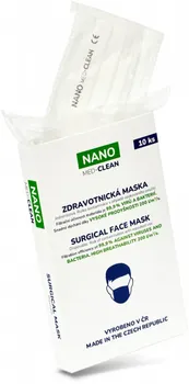 rouška Nano Medical Nano Med.Clean rouška bílá