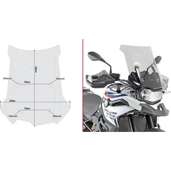 Motodíl GIVI D5127S plexi BMW F 750 GS 2018 - 2019