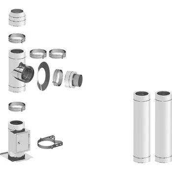 Komín KOMINEX CZ KOMINEX komínová sestava délka 3,3 m 0,8/200/60