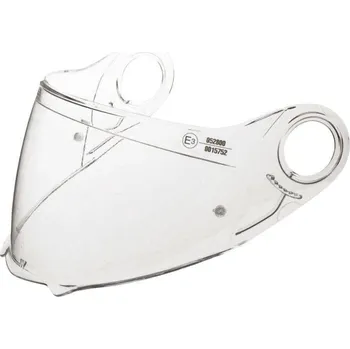 Helma na motorku čiré plexi pro přilby Airoh Rides