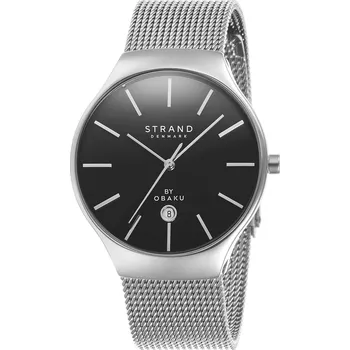 Hodinky Pánské hodinky Strand by Obaku Caspian S701GDCBMC S701GDCBMC