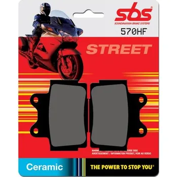 Brzdová destička Brzdové destičky SBS MOTO