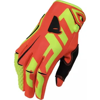 Moto oblečení UFO rukavice na motokros a MTB oranžové