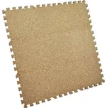 BABY DAN Korková hrací podložka puzzle 90x90 cm