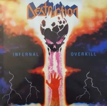 Zahraniční hudba LP Destruction: Infernal Overkill CLR 2021 Coloured Fire Splatter Vinyl