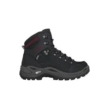 Dámská sportovní obuv Lowa RENEGADE GTX MID WS Black/burgundy - EU 37.5
