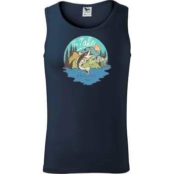 Big Fish - Tílko pánské Core - 2XL ( Námořní modrá (velmi tmavá - téměř černá) )