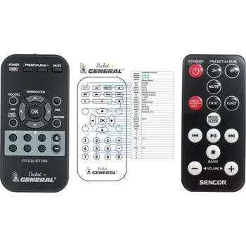 Dálkový ovladač SENCOR STT210U - dálkový ovladač duplikát