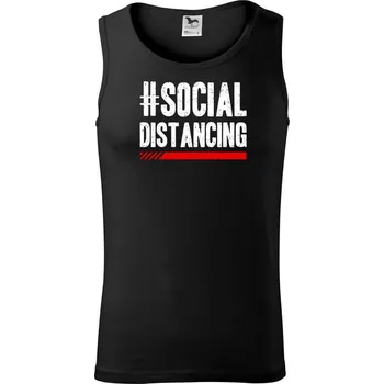 Pánské termoprádlo Social distancing - Tílko pánské Core - XL ( Černá )