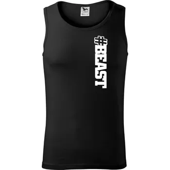 Pánské termoprádlo Beast hashtag - Tílko pánské Core - XL ( Černá )