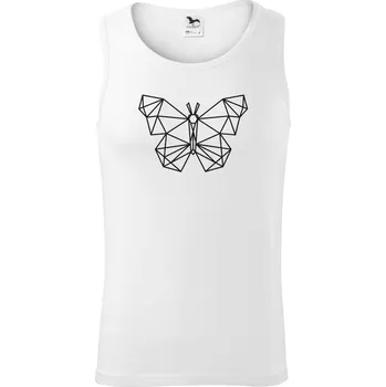 Geometrie - motýl - Tílko pánské Core - M ( Bílá )