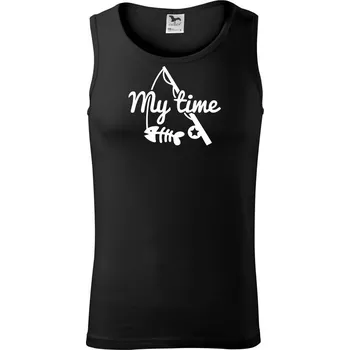 Pánské termoprádlo Rybaření - My time - Tílko pánské Core - L ( Černá )
