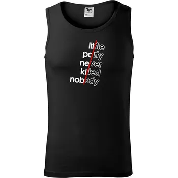 Pánské termoprádlo Little party - Tílko pánské Core - M ( Černá )