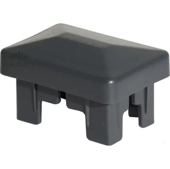 Příslušenství pro plot Čepička SUPER PE 60x40 mm, antracit