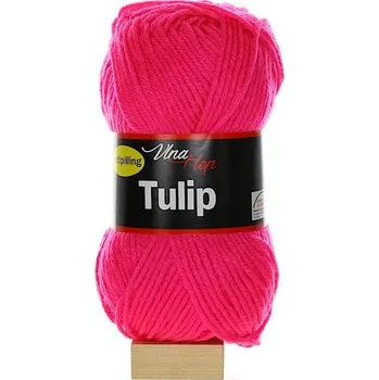 Vlna Hep Tulip neon růžová 4314