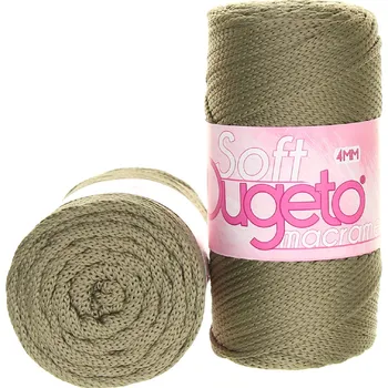 Příze Bugeto Soft Macrame zelenošedá 257