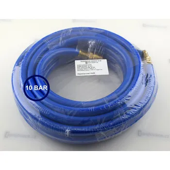 Příslušenství ke kompresoru Spojovače.cz Pneu hadice na stlačený vzduch s textilní vložkou (tkaninová) 10m, průměr 15/9 mm, Spojovače