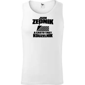 Zedník kouzelník - Tílko pánské Core - 2XL ( Bílá )