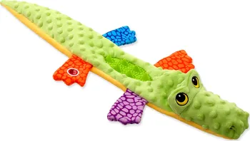 Hračka pro psa Let´s Play krokodýl 60 cm barevný