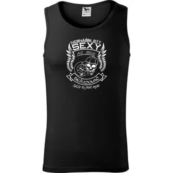 Nesnáším být sexy - seřizovač - Tílko pánské Core - 2XL ( Černá )