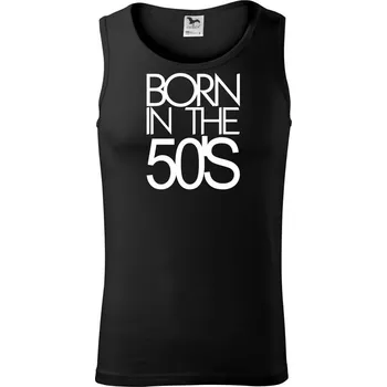 Born In The 50s - Tílko pánské Core - 2XL ( Černá )