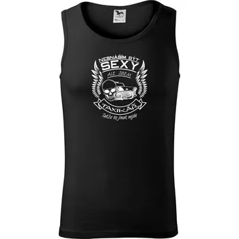 Pánské termoprádlo Nesnáším být sexy - taxikář - Tílko pánské Core - M ( Černá )