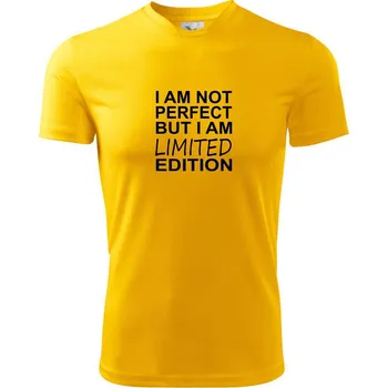 Chlapecké tričko Limited edition - Dětské triko sportovní (dresovina) - 158 cm/12 let ( Žlutá )