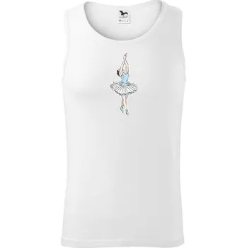Pánské termoprádlo Krásná baletka - Tílko pánské Core - M ( Bílá )
