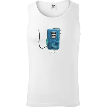 Elektroměr - Tílko pánské Core - XL ( Bílá )