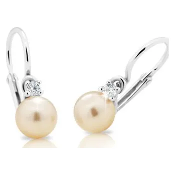 Náušnice Cutie Jewellery Dětské náušnice stříbro C2392 Barva: Růžová