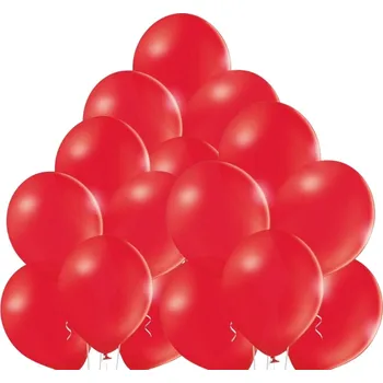 Balónek Balónky červené 50 kusů Belbal 1100001-50