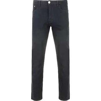 Oblečení a móda Pánské rifle černé elastické stretch ALBA KAM ODE-P20115 - 148