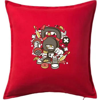 Polštář Činkátor - Polštář 50x50 - 50x50 - Pouze potah ( Červená )