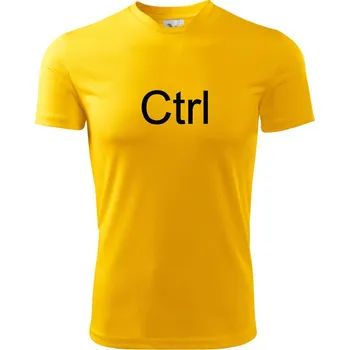 Chlapecké tričko Ctrl - Dětské triko sportovní (dresovina) - 134 cm/8 let ( Žlutá )