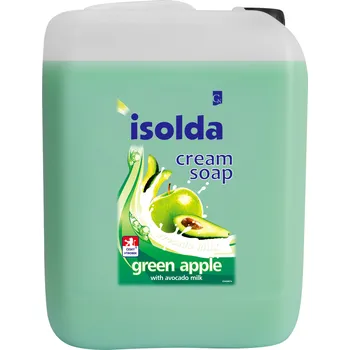 Mýdlo Recenze Isolda Zelené jablko s avokádovým mlékem 5 l
