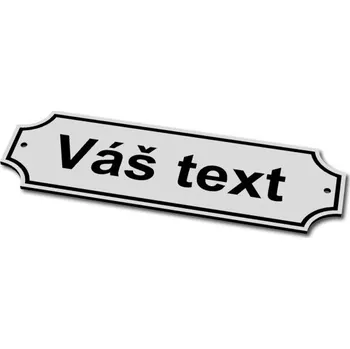 Informační tabulka Pelisport Dveřní štítek typ 01 10 x 3,5 cm