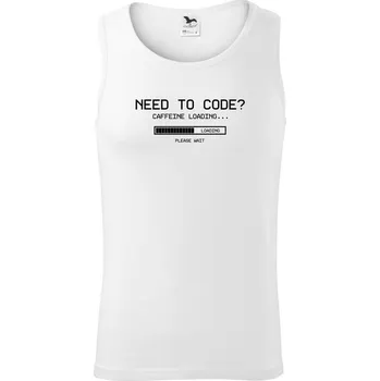 Pánské termoprádlo Need to code - Tílko pánské Core - M ( Bílá )