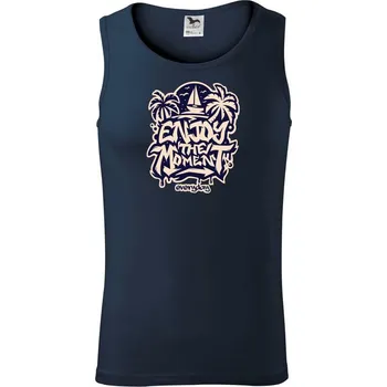 Pánské termoprádlo Enjoy the moment - Tílko pánské Core - L ( Námořní modrá (velmi tmavá - téměř černá) )