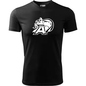 Chlapecké tričko Black Knight - Cape Man - Dětské triko sportovní (dresovina) - 122 cm/6 let ( Černá )